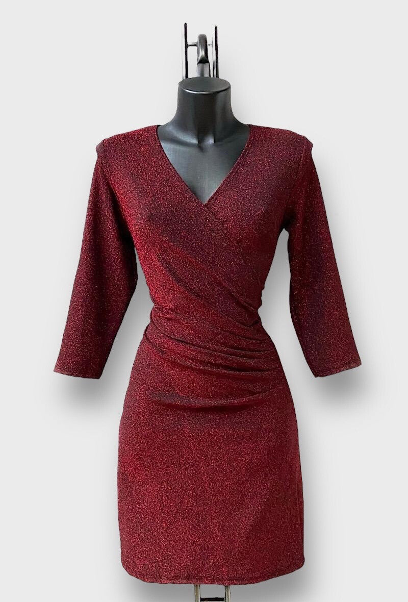 Robe courte Scintillante