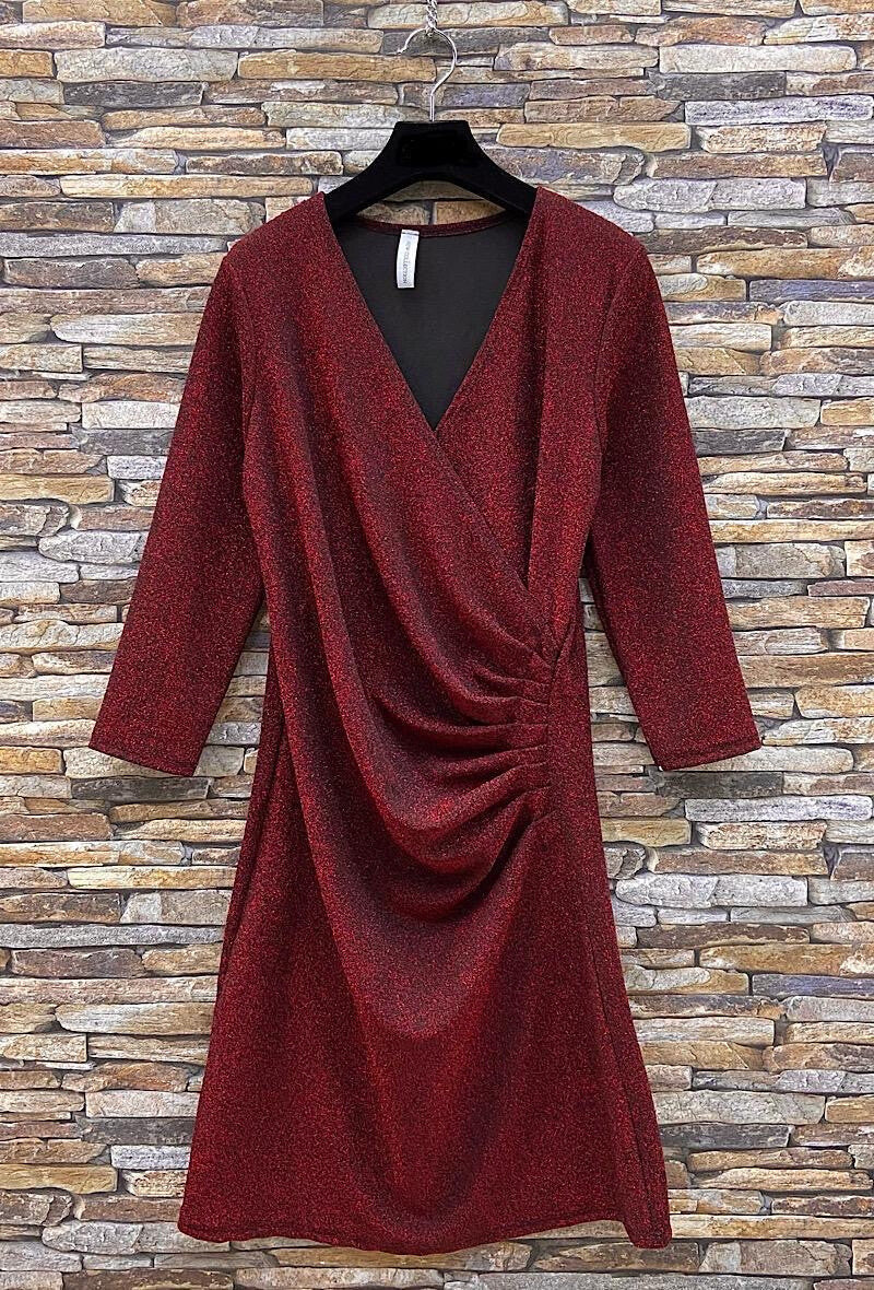 Robe courte Scintillante