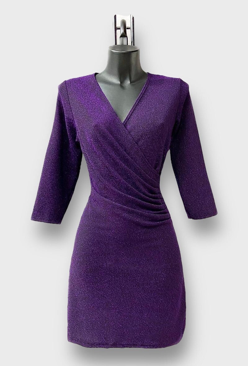 Robe courte Scintillante