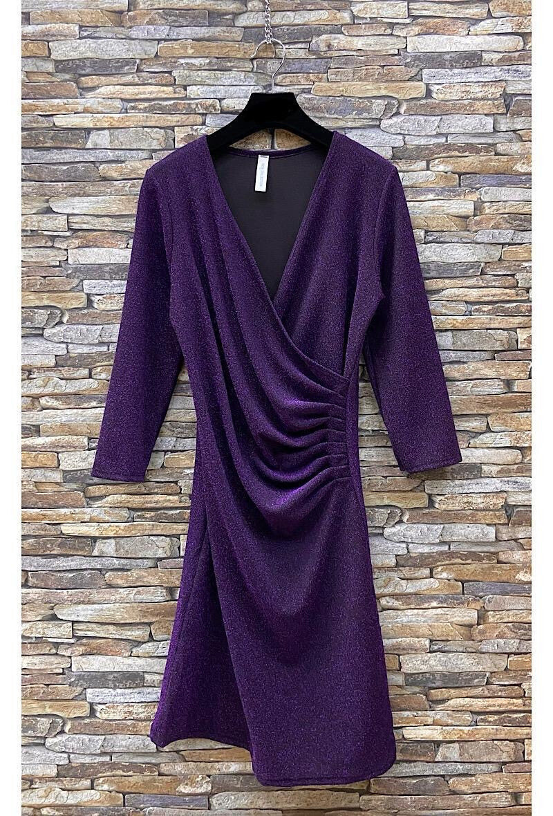 Robe courte Scintillante